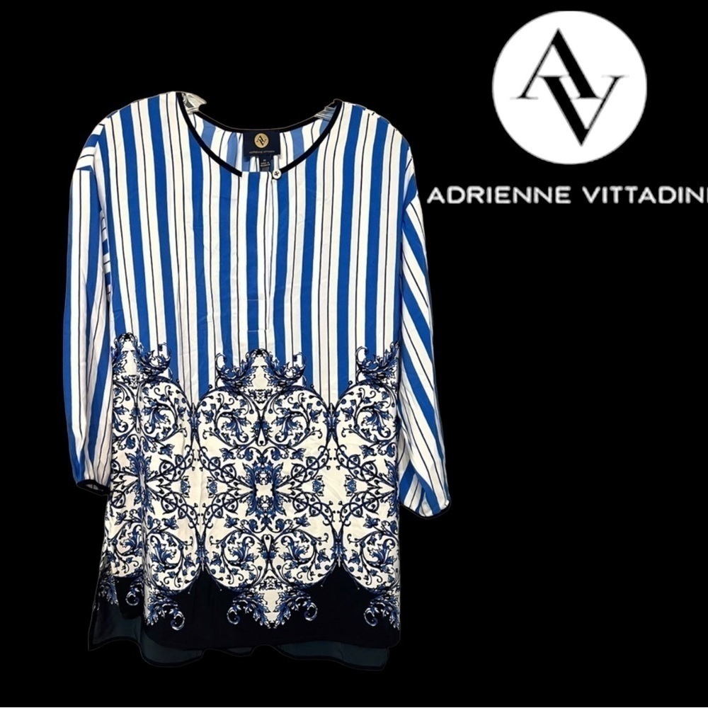 ADRIENNE VITTADINI NWOT WOMEN’S TUNIC SZ. M - Picture 5 of 6